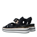 Sandali Platform PATRIZIA PEPE Girl linea Flyplat Sandal in Pelle Nera