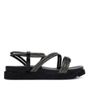 Sandali PATRIZIA PEPE Girl linea Fly Micro Strass Nero