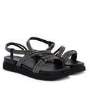 Sandali PATRIZIA PEPE Girl linea Fly Micro Strass Nero