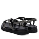 Sandali PATRIZIA PEPE Girl linea Fly Micro Strass Nero