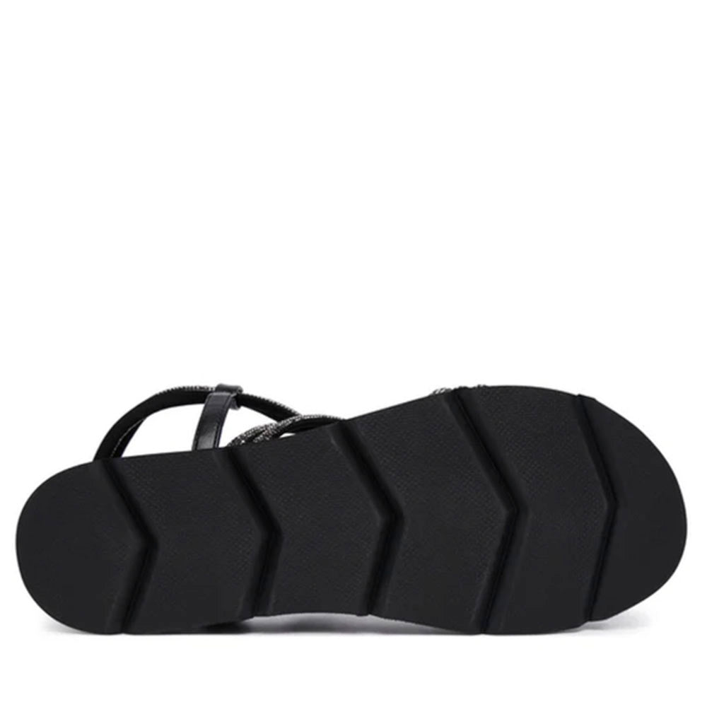 Sandali PATRIZIA PEPE Girl linea Fly Micro Strass Nero