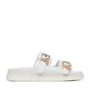 Ciabatte Doppia Fascia PATRIZIA PEPE Girl linea Fly Birkilux in Pelle Nera