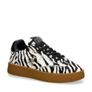 Sneakers Platform PATRIZIA PEPE Girl linea Fly Crep in Cavallino Zebrato