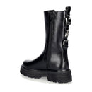 Stivaletti Beatles Alto PATRIZIA PEPE Girl linea Fly Elena in Pelle Nera