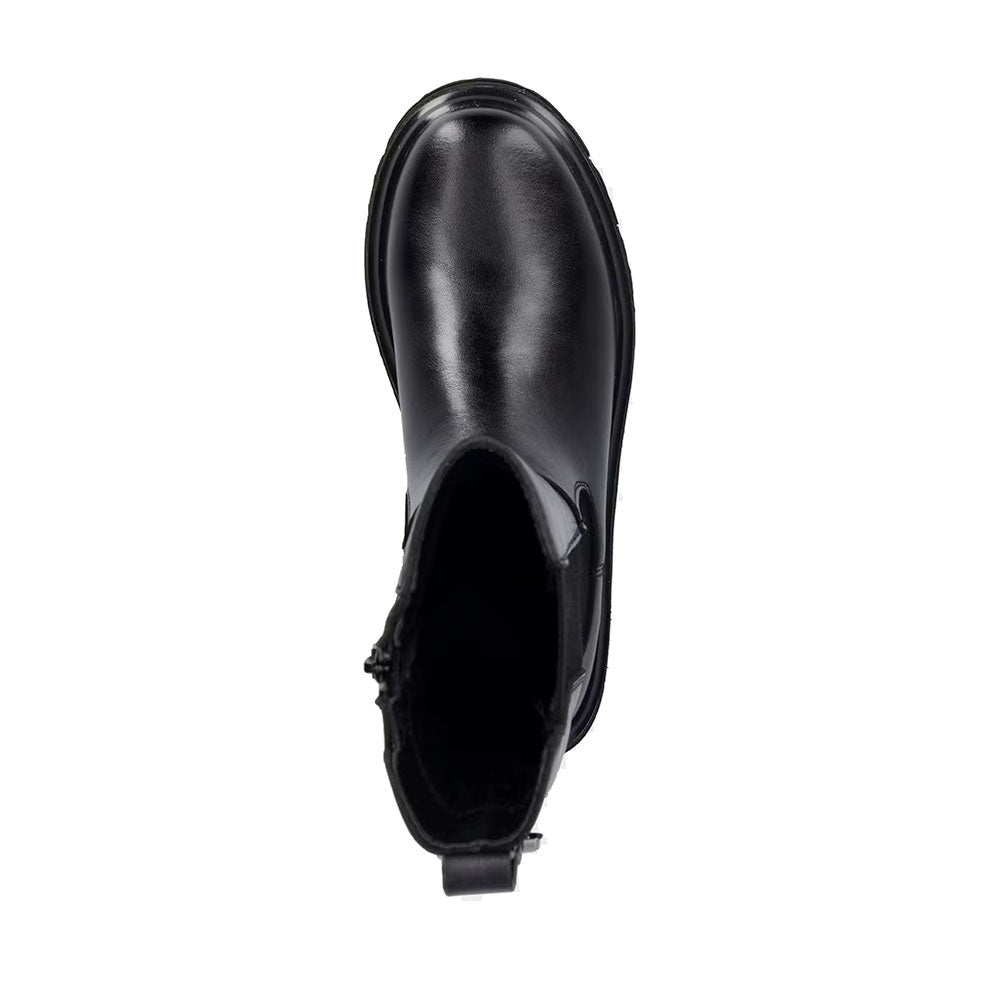 Stivaletti Beatles Alto PATRIZIA PEPE Girl linea Fly Elena in Pelle Nera