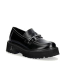 Mocassini Platform PATRIZIA PEPE Girl linea Fly Cult in Pelle Abrasivata Nera