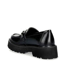 Mocassini Platform PATRIZIA PEPE Girl linea Fly Cult in Pelle Abrasivata Nera