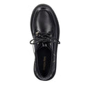 Mocassini Stringati Platform PATRIZIA PEPE Girl linea Fly Cult Barca in Pelle Nera