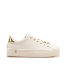 Sneakers PATRIZIA PEPE Girl linea Fly Sneakers in Pelle Bianca con Applicazioni Gioiello