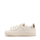 Sneakers PATRIZIA PEPE Girl linea Fly Sneakers in Pelle Bianca con Applicazioni Gioiello