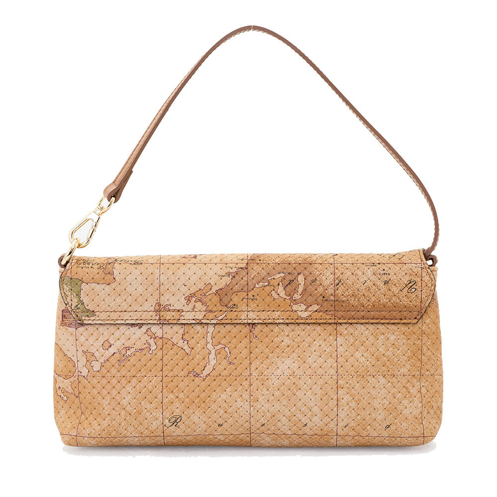 Pochette Donna 1A Classe Alviero Martini linea Vela Bag in Nappa stampa Geo Classic PQ182