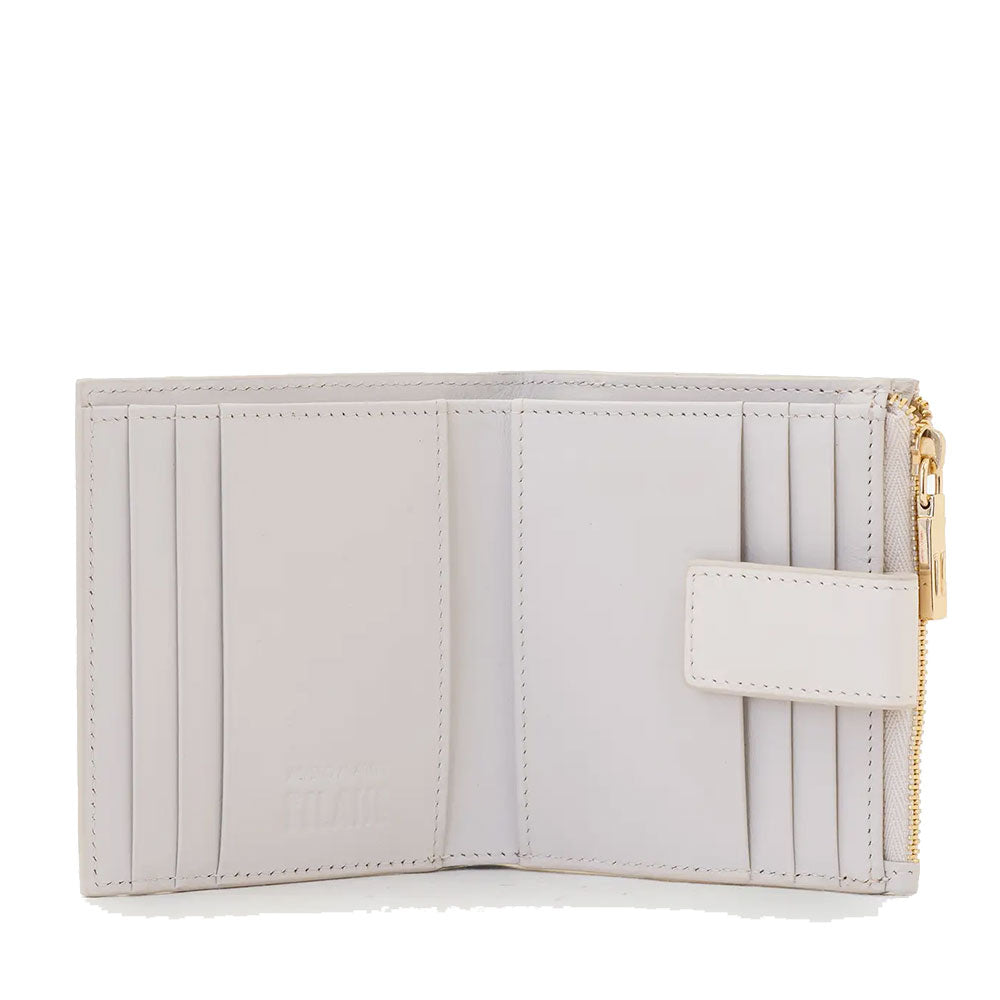 Alviero Martini 1A Classe PQ29 Geldbörse – Damen, Bianco Cotone