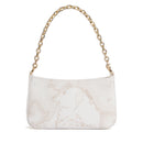 Pochette Donna con Catena 1A Classe Alviero Martini linea White Geo Mix Bianca PQ39