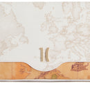 Damen-Pochette mit Handschlaufe 1A Classe ALVIERO MARTINI Modell White Geo Mix in Weiß PQ40