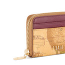 Portafoglio Donna Mini con Zip 1A Classe Alviero Martini linea Geo Saloon Geo Classic e Bordeaux PQ62