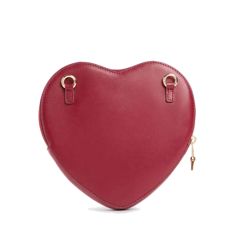 Tracollina a Forma di Cuore 1A Classe Alviero Martini linea Winter Romance in Pelle Rossa PR13