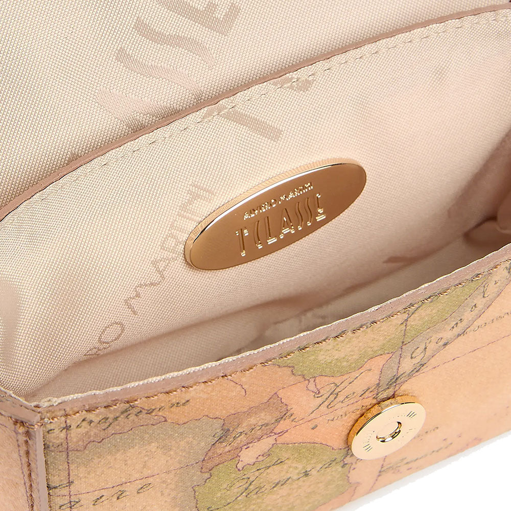 Micro Bag a Tracolla 1A Classe Alviero Martini stampa Geo Classic PR25