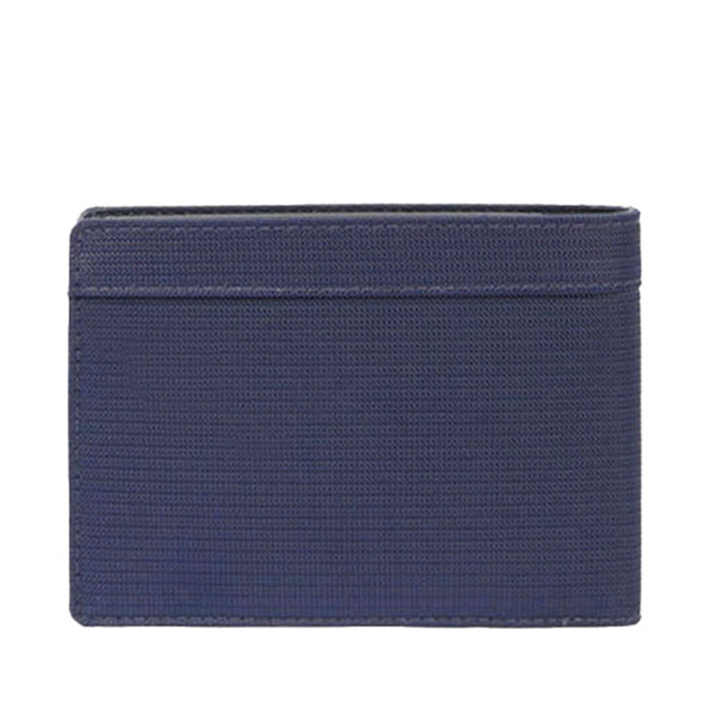 Portafoglio PIQUADRO Uomo con Portamonete In Tessuto e Pelle Blu Linea Orion - PU257S136R