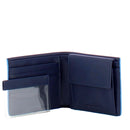 Portafoglio Uomo PIQUADRO in Pelle Blu con Portamonete Linea Atlas  - PU4188S138R