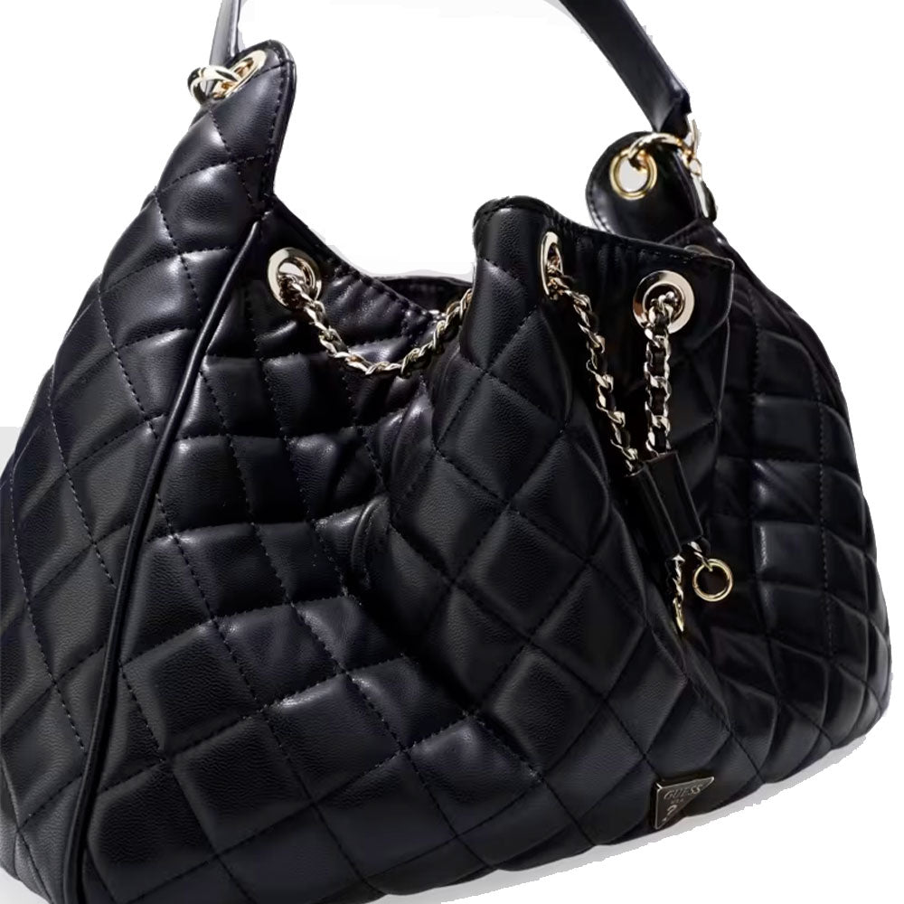 Borsa Donna a Spalla GUESS Linea Juliet colore Nero