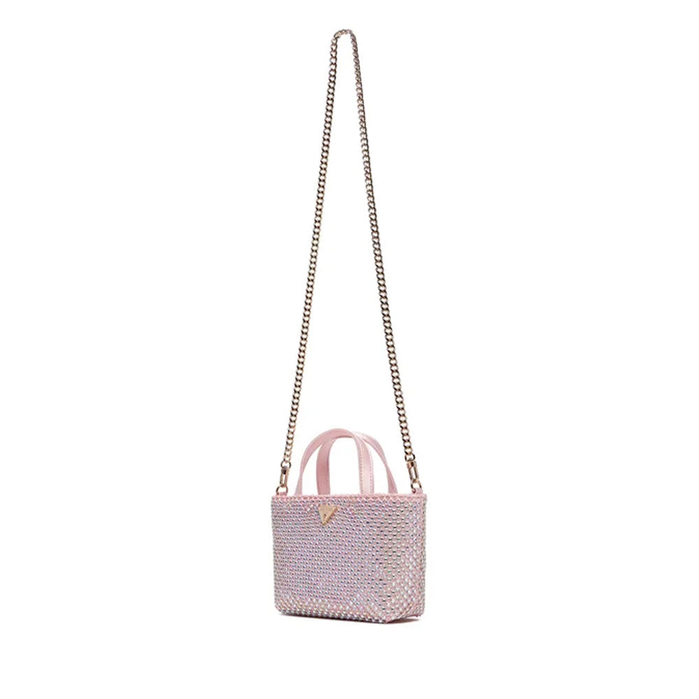 Borsa Donna Mini a Mano GUESS Linea Tasmin colore Light Rose