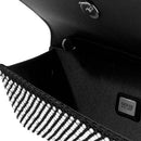 Clutch Donna a Mano con Tracolla GUESS Linea Tasmin colore Nero