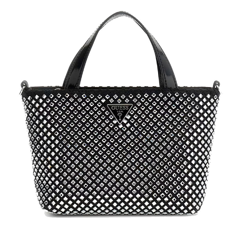 Borsa Donna Mini a Mano GUESS Linea Tasmin Colore Nero