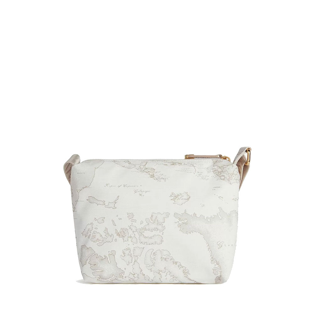 Kleine Damen-Umhängetasche 1A Classe Alviero Martini Geo Soft Line Farbe Geo White S002