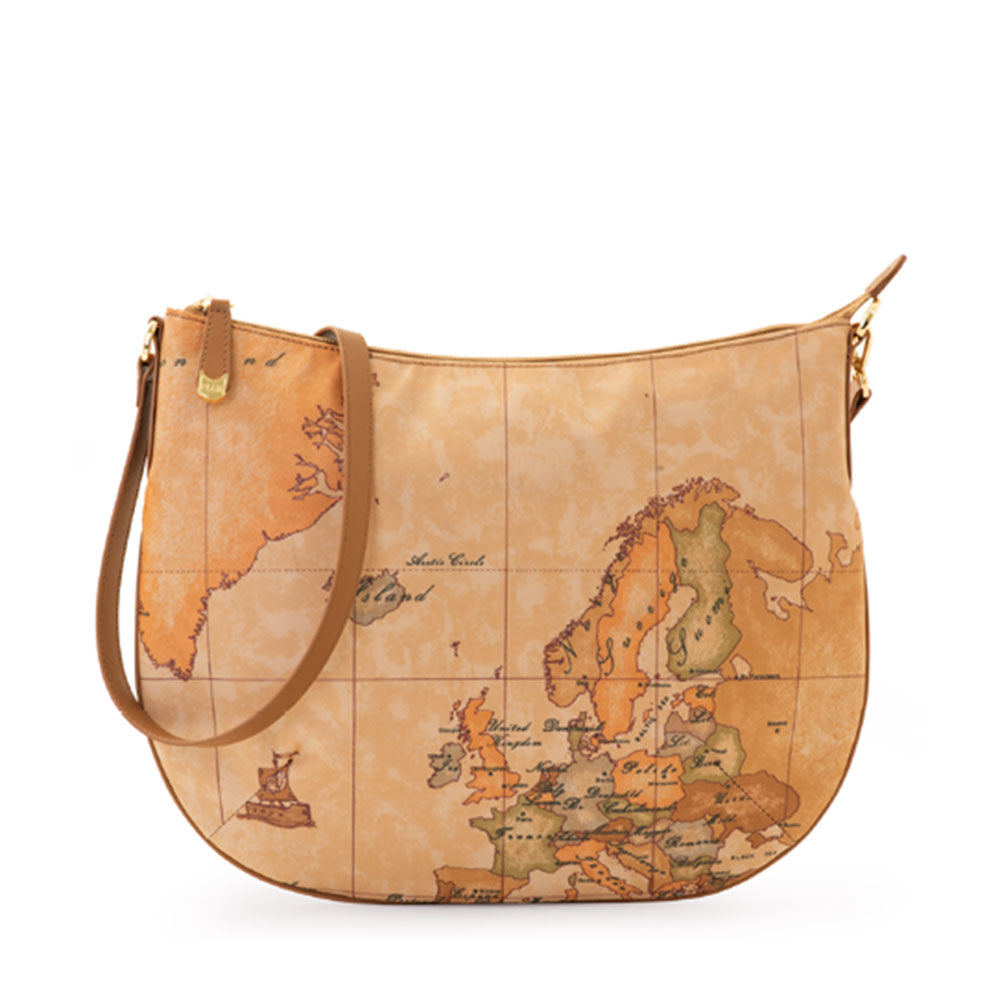 ALVIERO MARTINI PRIMA CLASSE Geo Soft Sacca a tracolla beige ALVIERO MARTINI PRIMA CLASSE Geo Soft Sacca a tracolla beige
