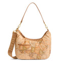 Borsa Donna Mezzaluna a Spalla 1A Classe Alviero Martini linea Geo Soft colore Geo Classic S036
