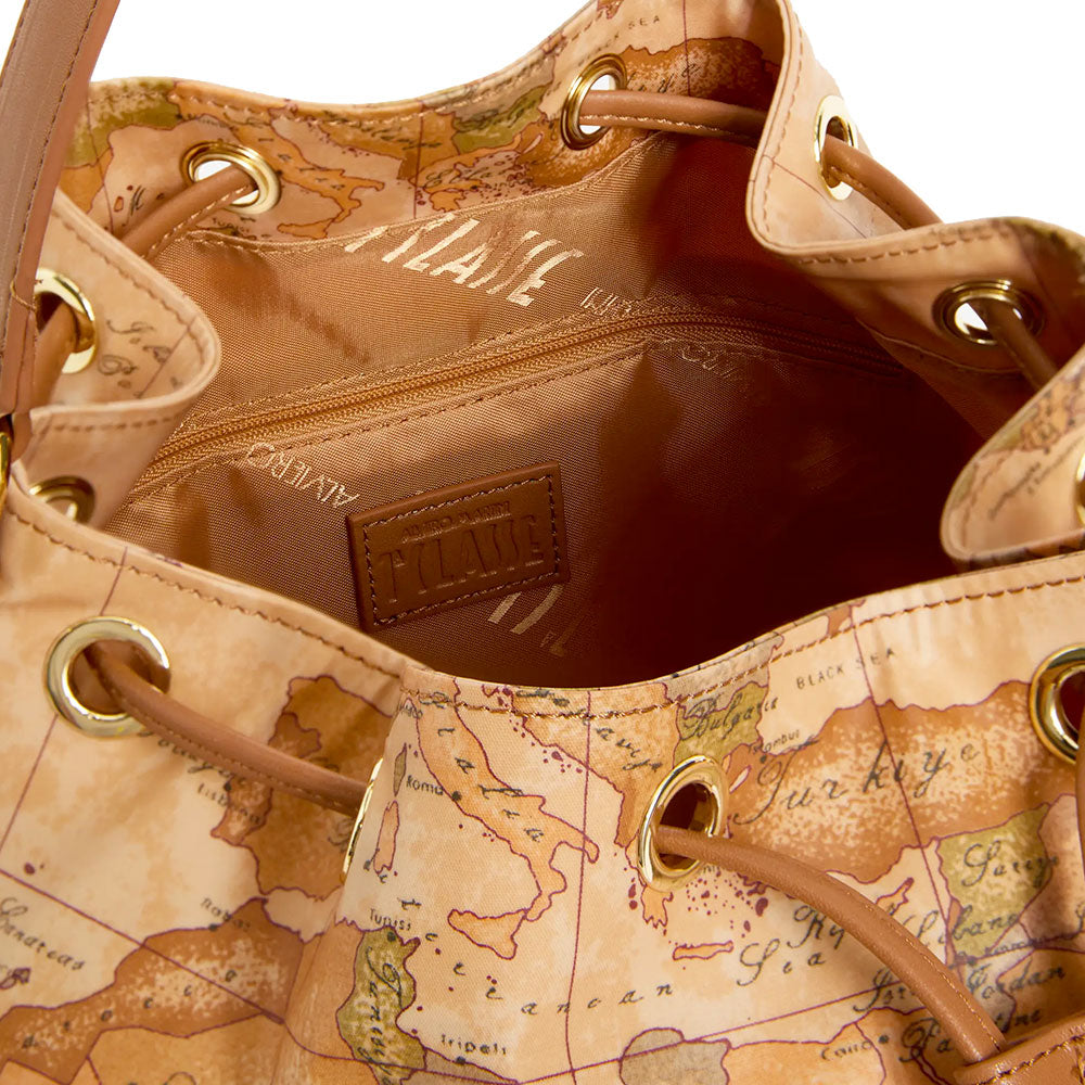 Borsa Donna a Secchiello 1A Classe Alviero Martini linea Geo Soft colore Geo Classic S037