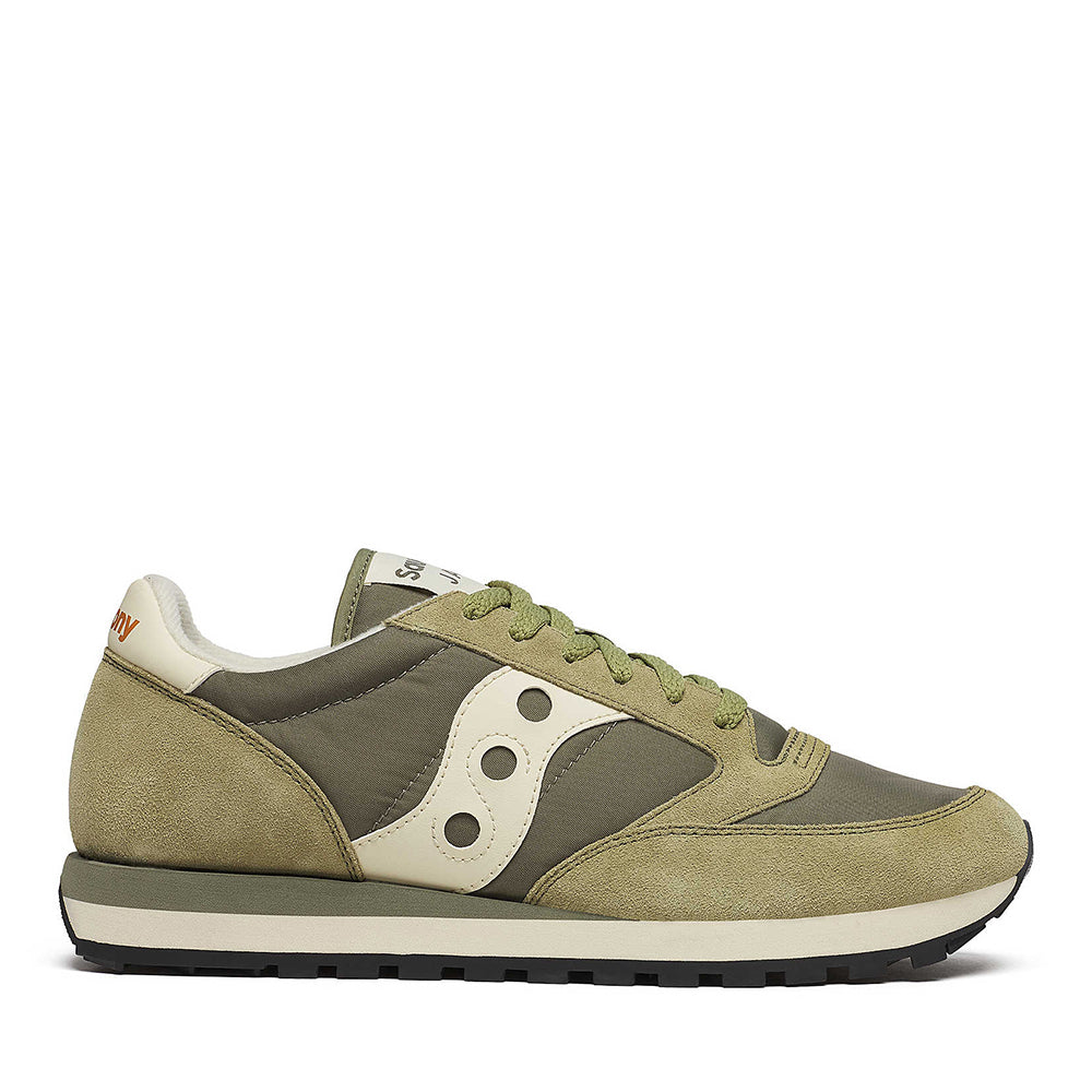 Scarpe Unisex Saucony Sneakers Jazz Olive - Off White