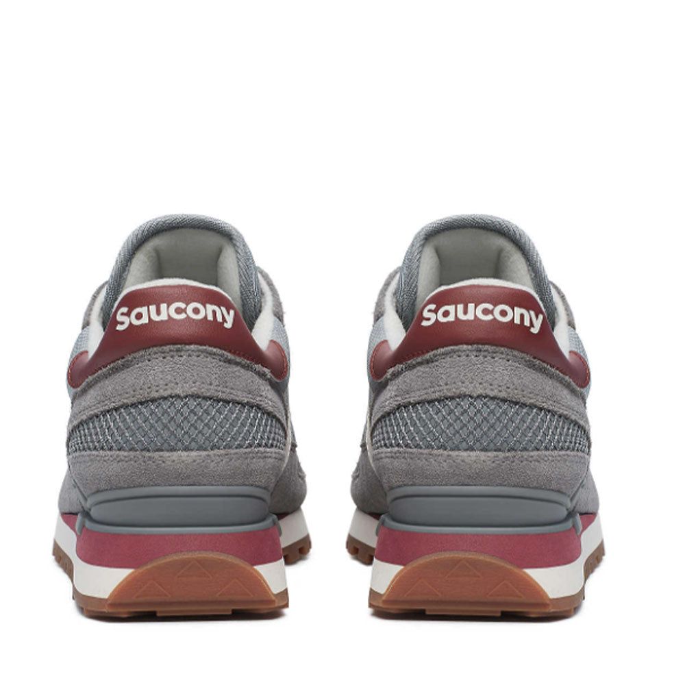 Scarpe Unisex Saucony Sneakers Shadow Original Grey - Brown