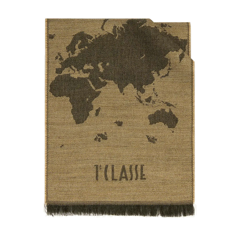 Sciarpa 30 x 180 cm 1A Classe Alviero Martini linea Geo Pieno Beige S564