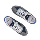 Sneakers Uomo BLAUER Queens 01 in Mesh e Suede Grey Navy