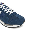 Sneakers Uomo BLAUER Queens 01 in Mesh e Suede Navy Royal