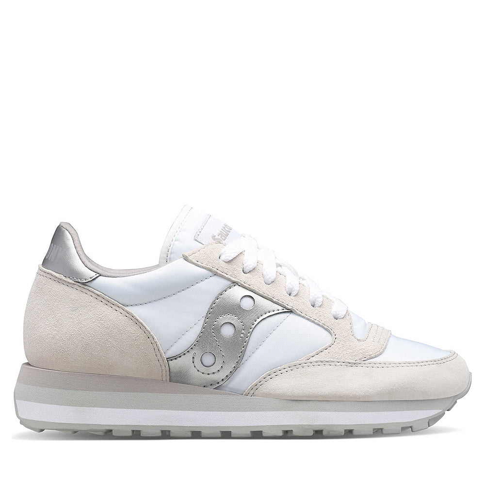 Scarpe Donna Saucony Sneakers Jazz Triple White - Silver