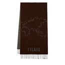 Sciarpa 40 x 170 cm 1A Classe Alviero Martini linea Geo Filetto Cacao S606