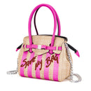 Borsa Donna a Spalla SAVE MY BAG in Lycra linea Miss Misura M Colore Fuxia