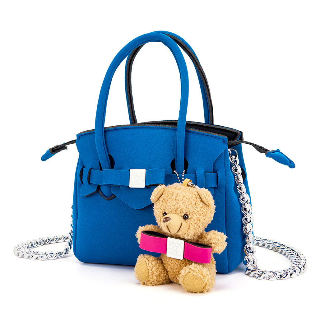 Borsa Donna a Spalla SAVE MY BAG in Lycra linea Miss Teddy Misura M Colore Navy