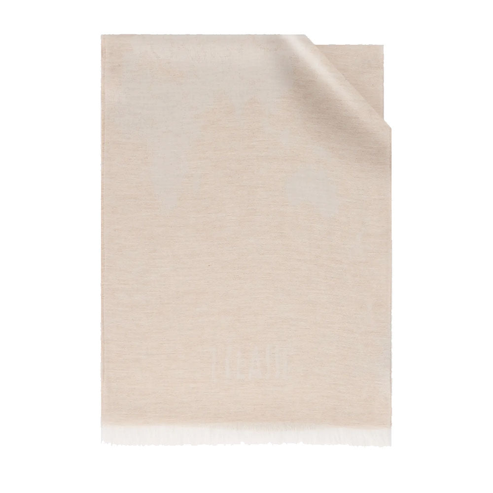 Sciarpa 40 x 180 cm 1A Classe Alviero Martini linea Geo Filetto Beige S668