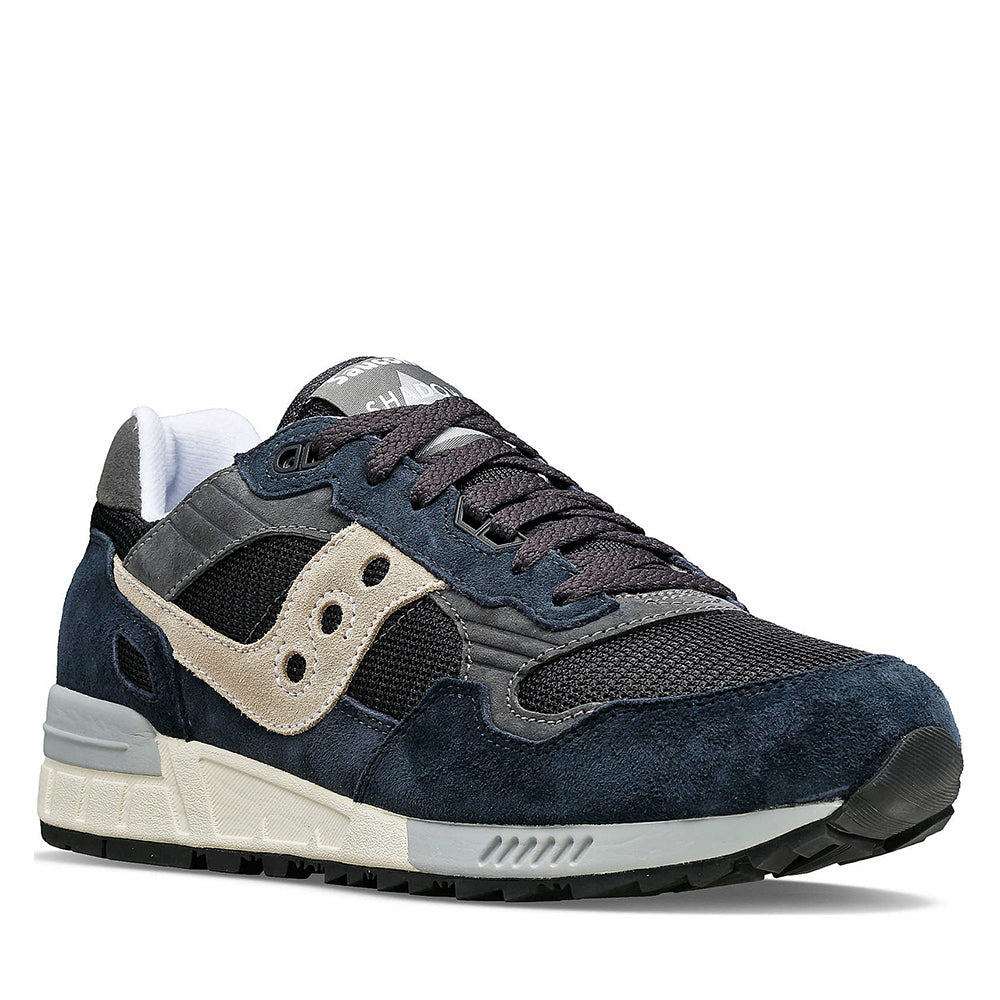 Scarpe Uomo Saucony Sneakers Shadow 5000 Essential Navy - Gray