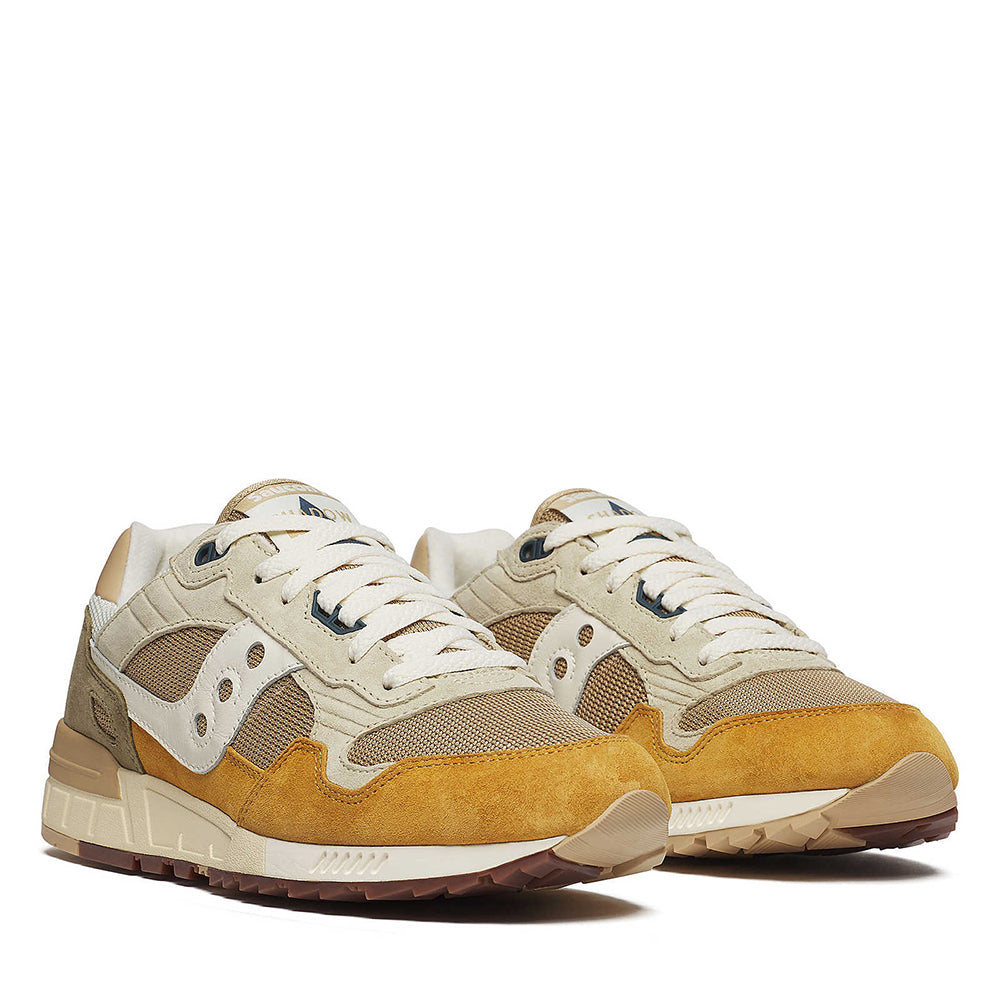 Scarpe Uomo Saucony Sneakers Shadow 5000 Beige - Off White