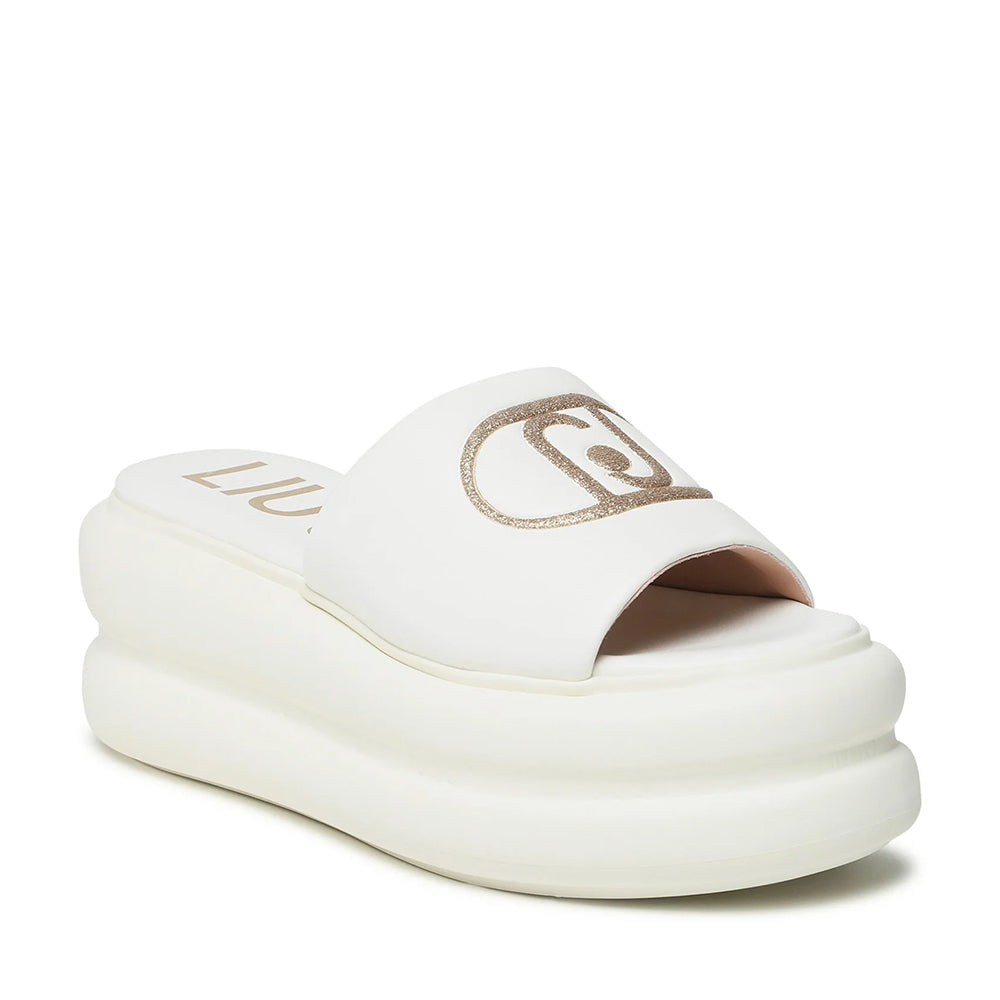 LIU JO Astra 35 Ciabatta Donna Butter SA3019EX014 - Sandrini Calzature LIU JO Astra 35 Ciabatta Donna Butter SA3019EX014 - Sandrini Calzature