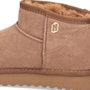 Stivaletti Mini Donna Imbottiti LIU JO Jil 01 in Suede color Cognac