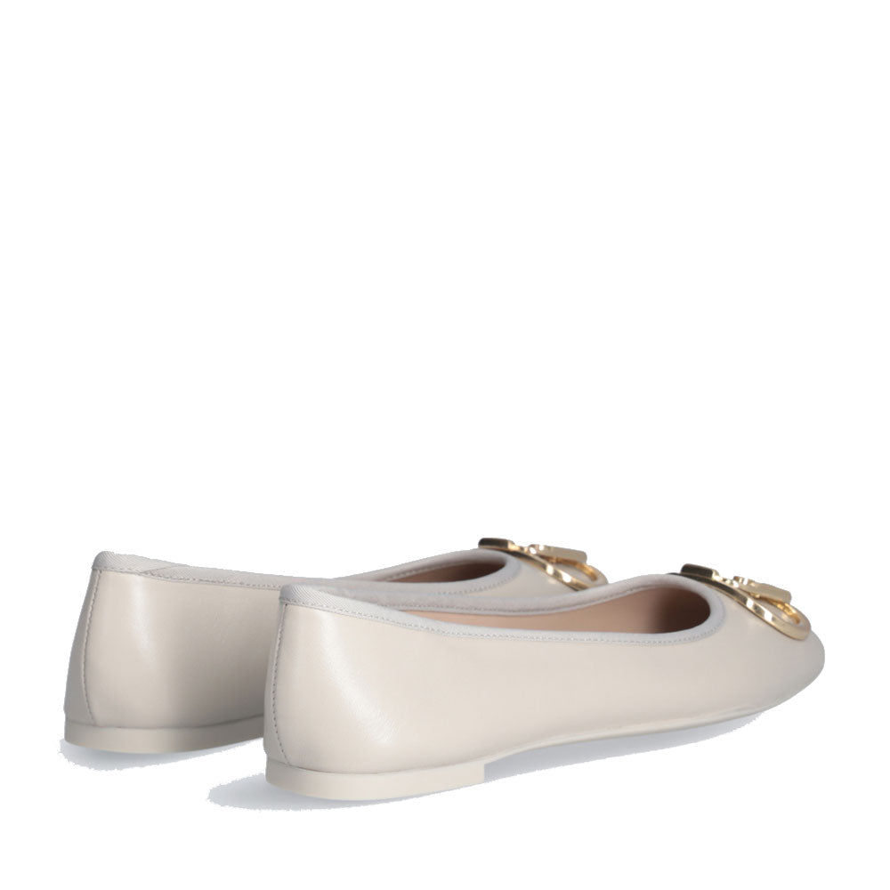 LIU JO Dafne 04
Ballerinas aus glänzendem Greige Leder