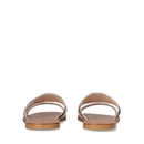 LIU JO Saba 11 
Flache Hausschuhe im Leopardenmuster Cavallino mit Maxi-Logo