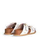 LIU JO Loren 09 
Doppelband-Slipper mit auffälligen Riemen Off White