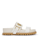 Ciabatte Donna Doppia Fascia LIU JO Livia 02 stampa Cocco color Latte