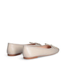 Damenschuhe LIU JO Dafne 01 Savana-farbene Nappa-Ballerinas